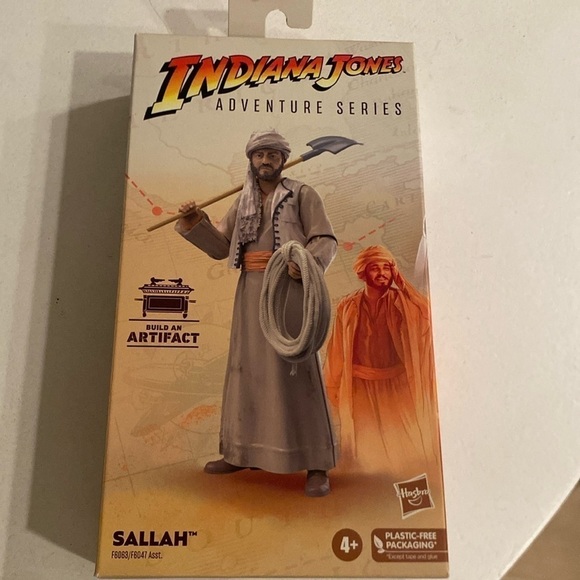 Hasbro Other - Indiana Jones Adventure Series Raiders of the Lost Ark  Build An Artifact Sallah